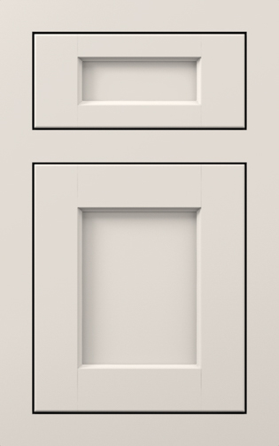 Galena Square Inset / Alabaster / Maple