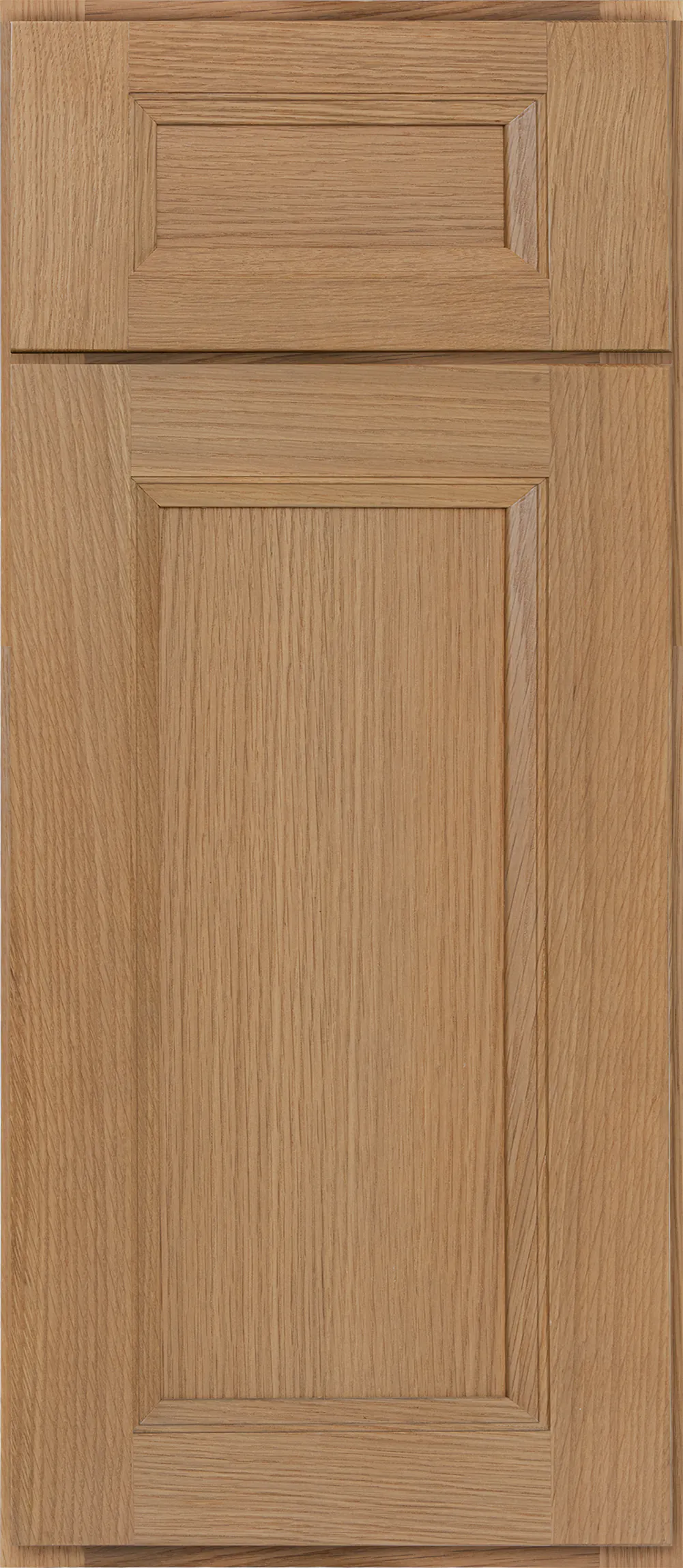 Canyon Oak cabinet door with matching drawer front