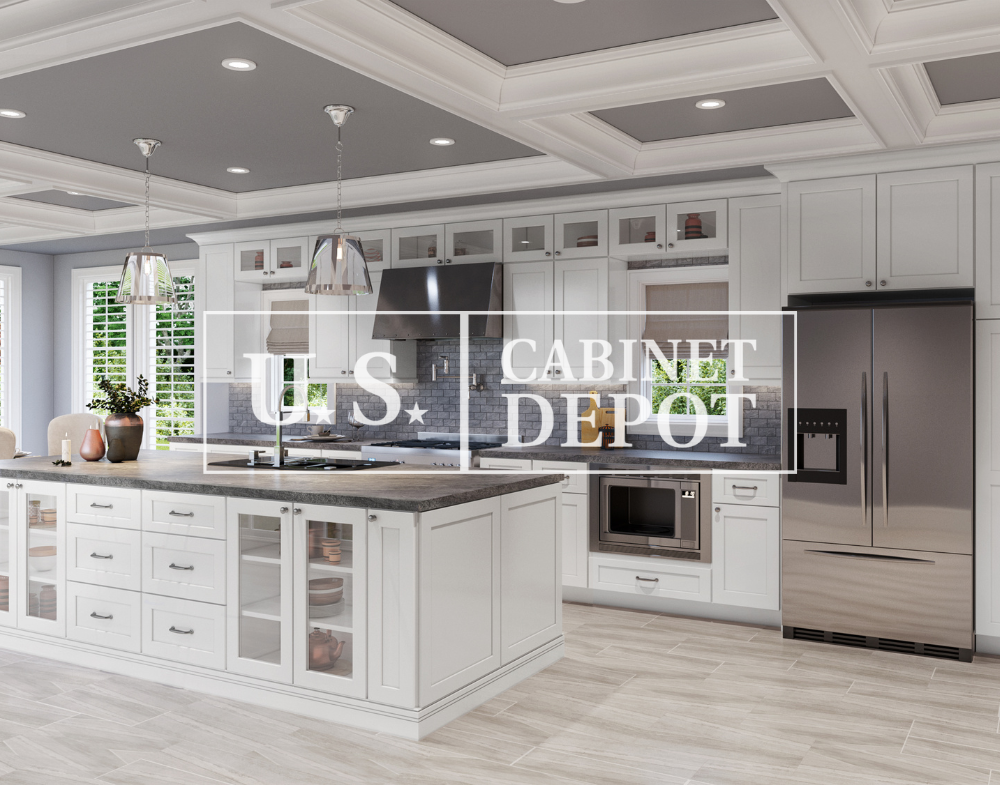 US Cabinet Depot Shaker White kitchen inspiration