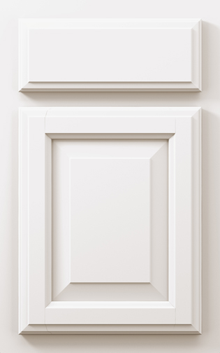 Rose Hall Square in Bright White