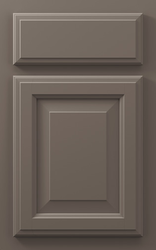 Rose Hall Square in Mink Gray